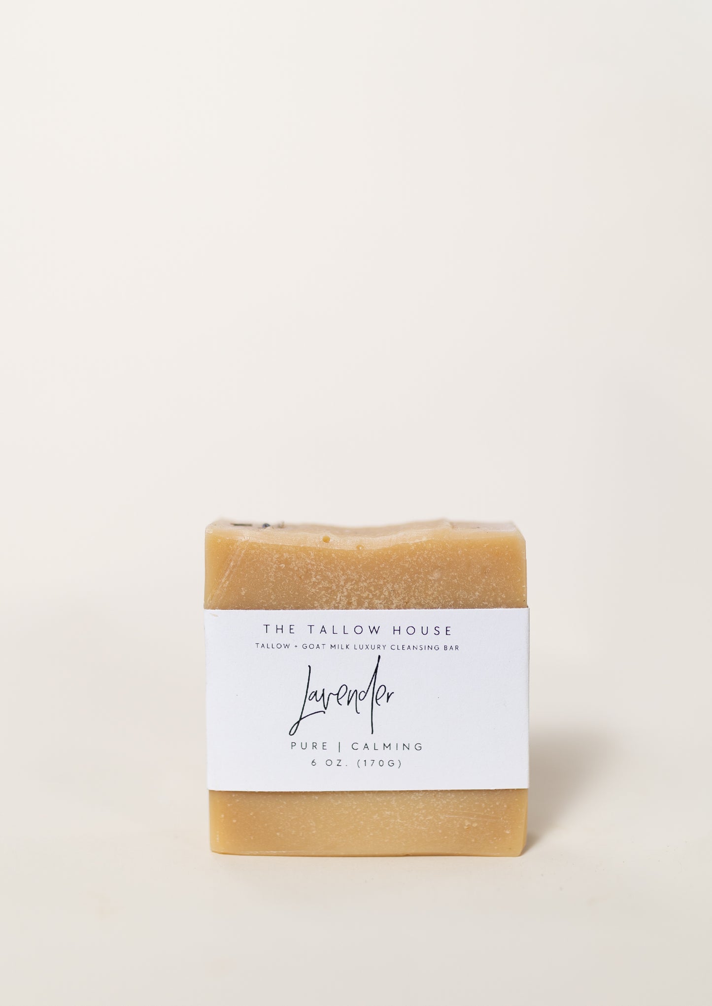Lavender | Tallow + Goat Milk Luxury Cleansing Bar