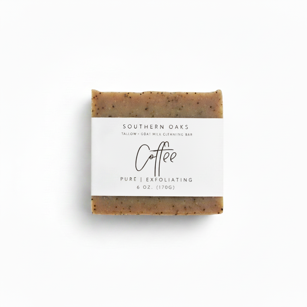 Coffee | Tallow + Goat Milk Luxury Cleansing Bar