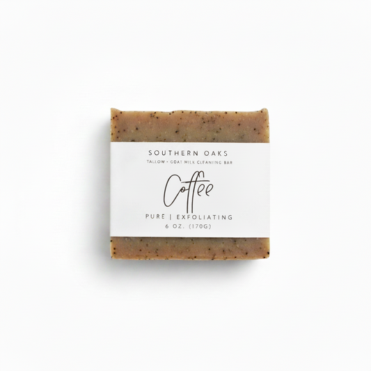 Coffee | Tallow + Goat Milk Luxury Cleansing Bar