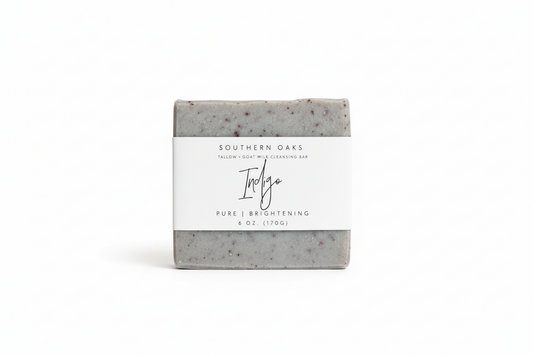 Indigo | Tallow + Goat Milk Luxury Cleansing Bar